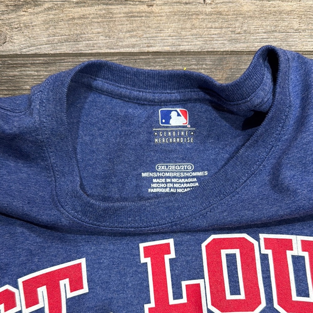 Genuine Merchandise Blue St. Louis Tee - Picture 2 of 3
